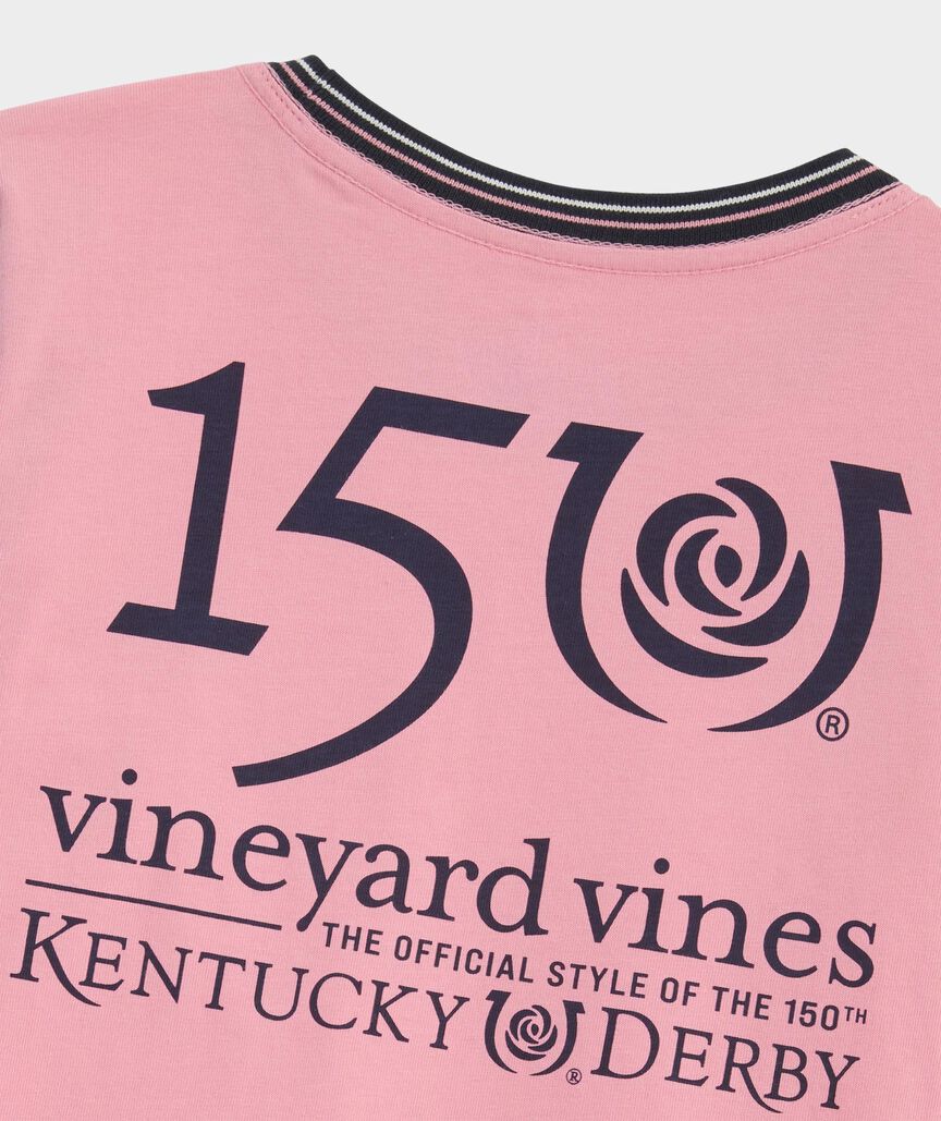 Girls' Kentucky Derby Color-Blocked Short-Sleeve Tee