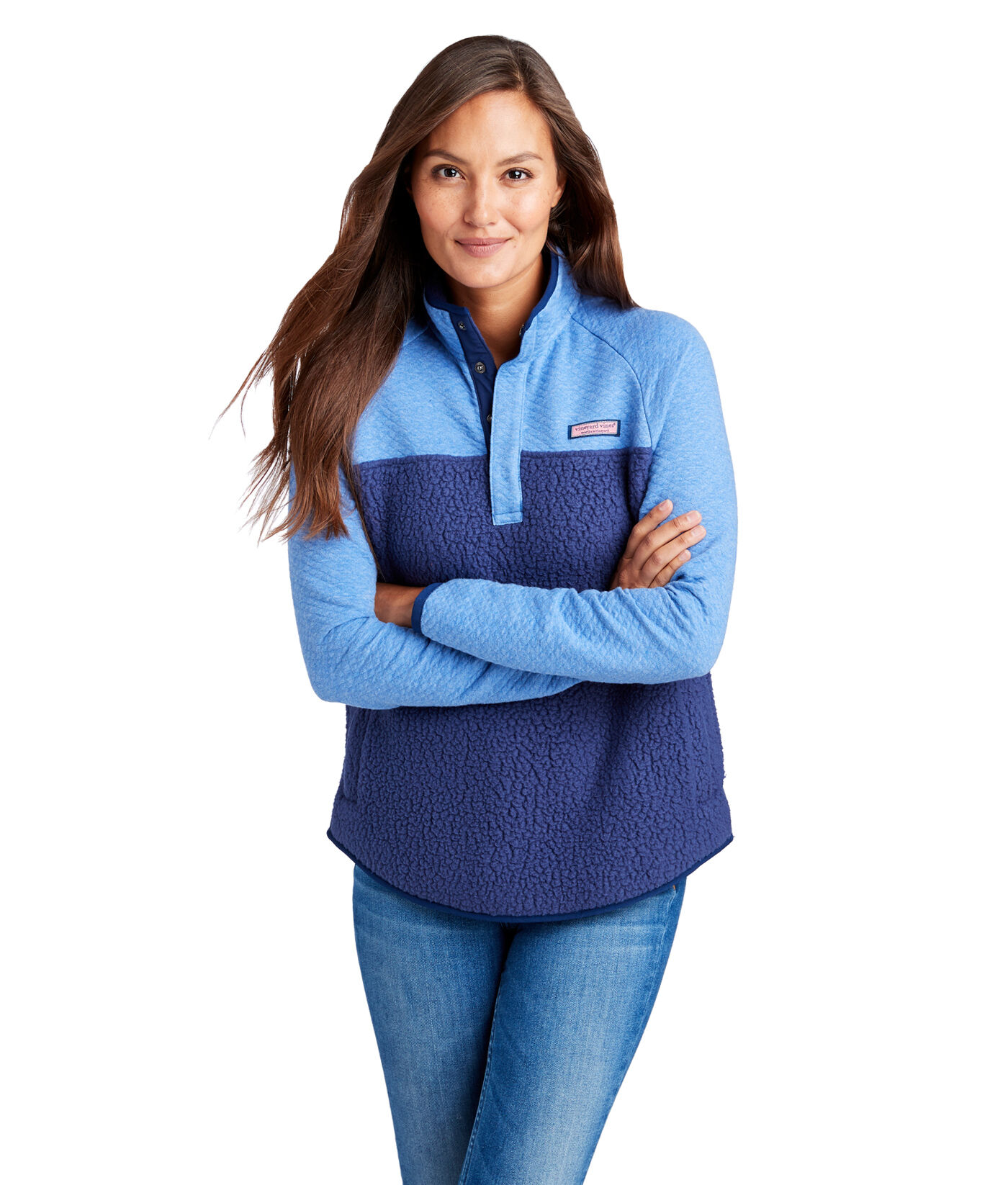 sherpa pullover vineyard vines