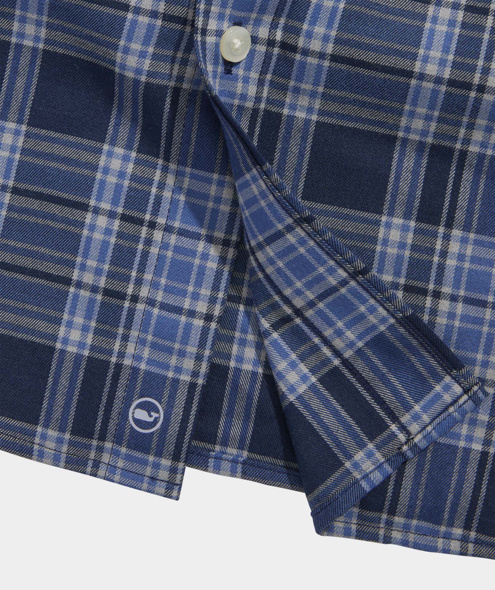 Performance Brushed Tech Twill Sherburne Plaid Shirt