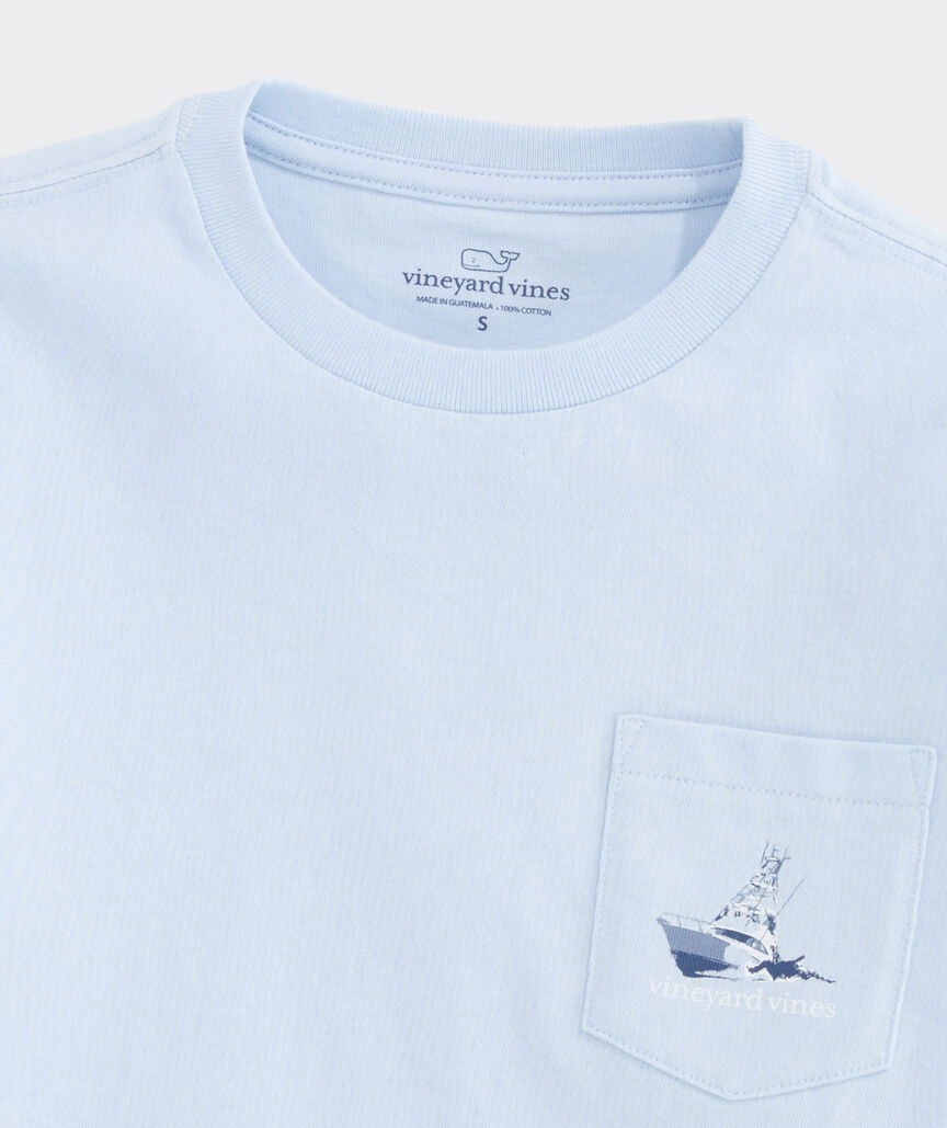 Boys' Sportfisher Mahi Scenic Short-Sleeve Pocket Tee