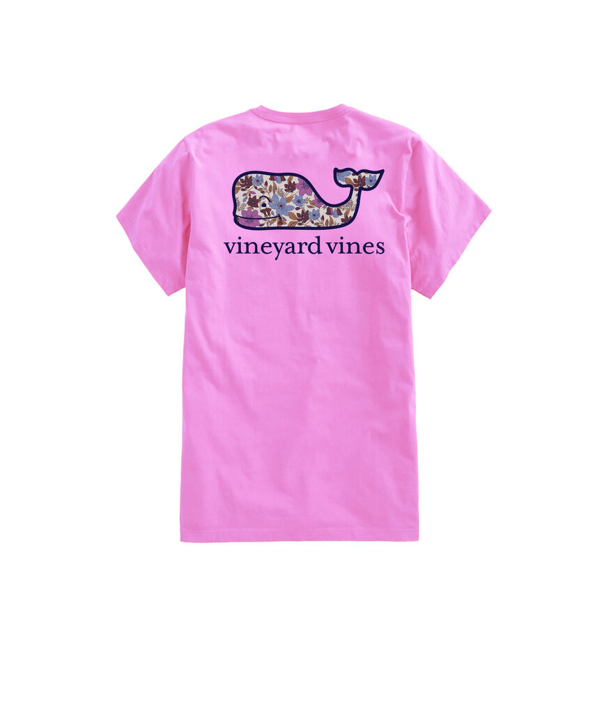 OUTLET Women's Westport Floral Whale Short-Sleeve Pocket Tee