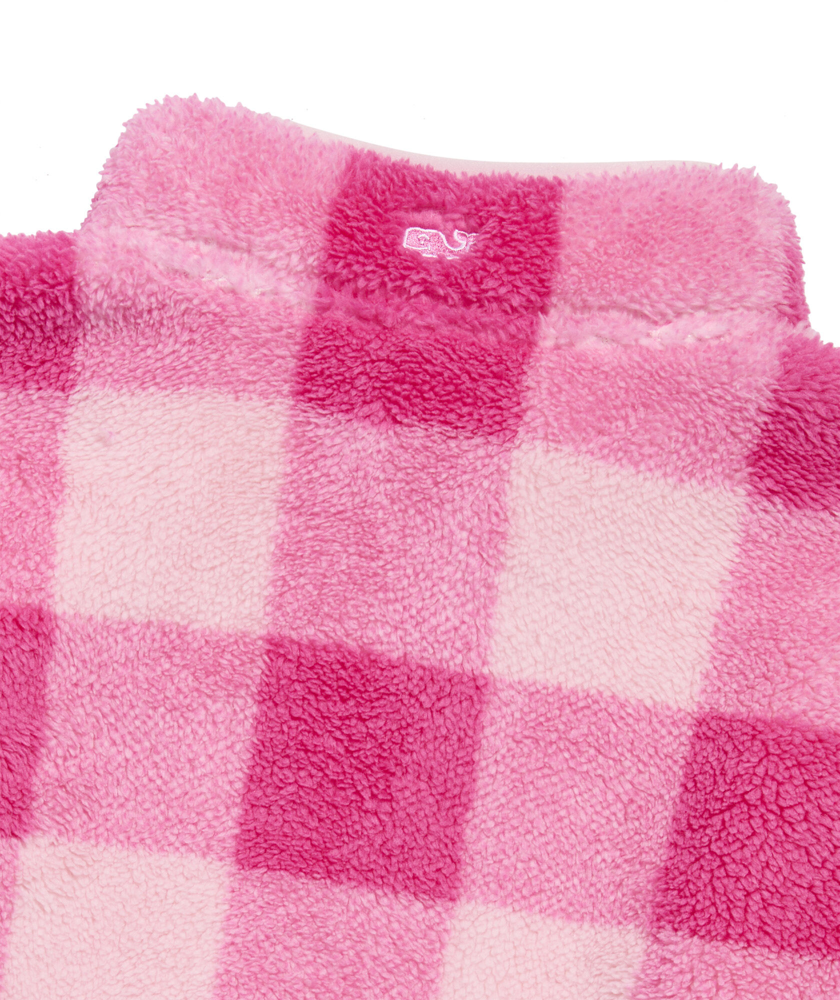 OUTLET Girls' Printed Fuzzy Quarter-Zip