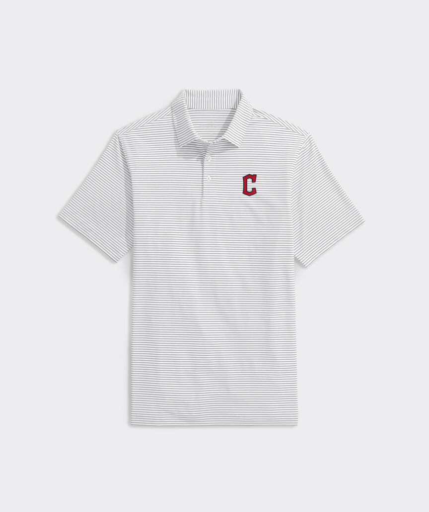 Cleveland Guardians Bradley Stripe Sankaty Polo
