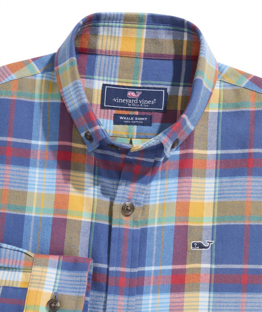 OUTLET Boys' Flannel Plaid Shirt