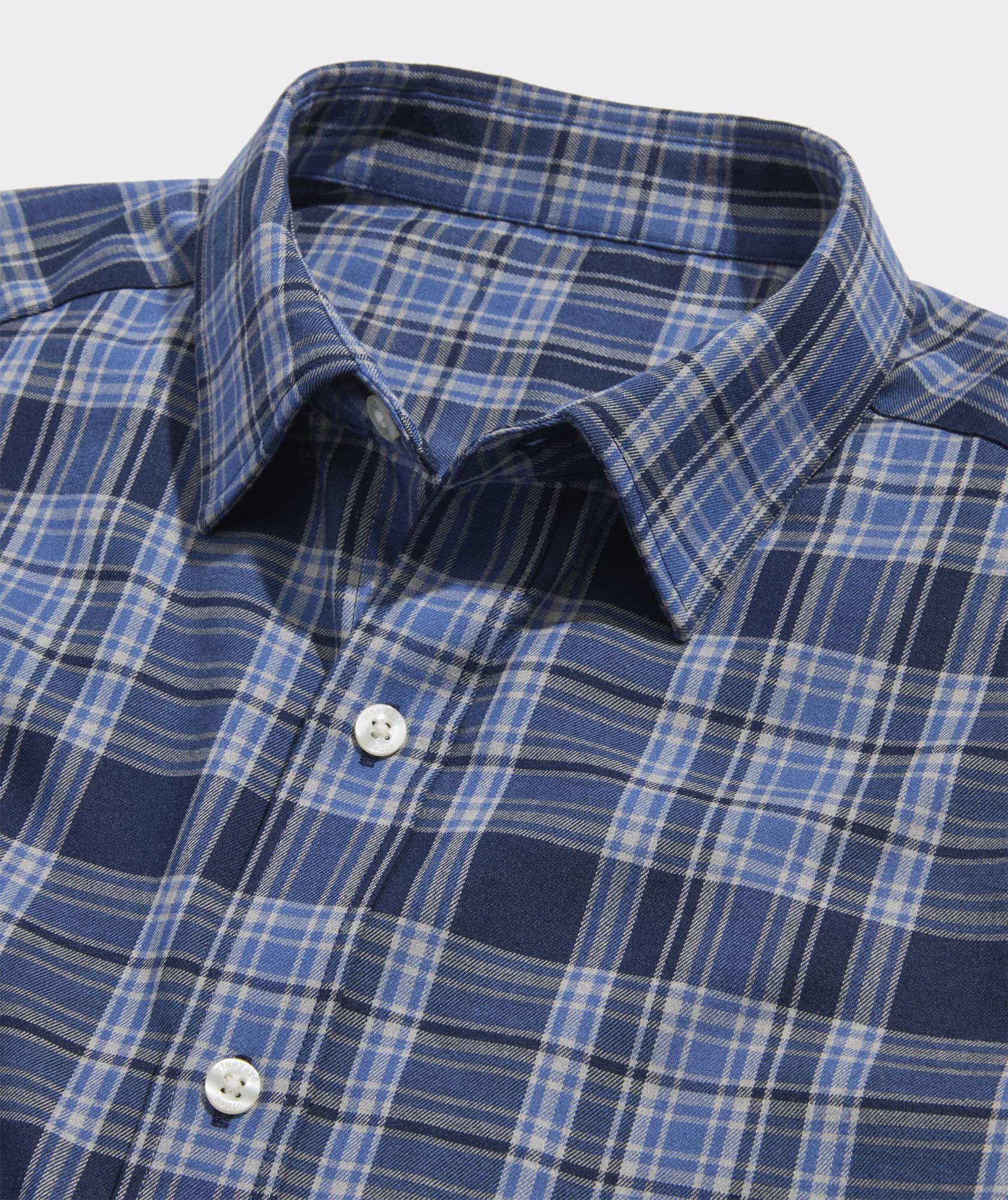 Performance Brushed Tech Twill Sherburne Plaid Shirt