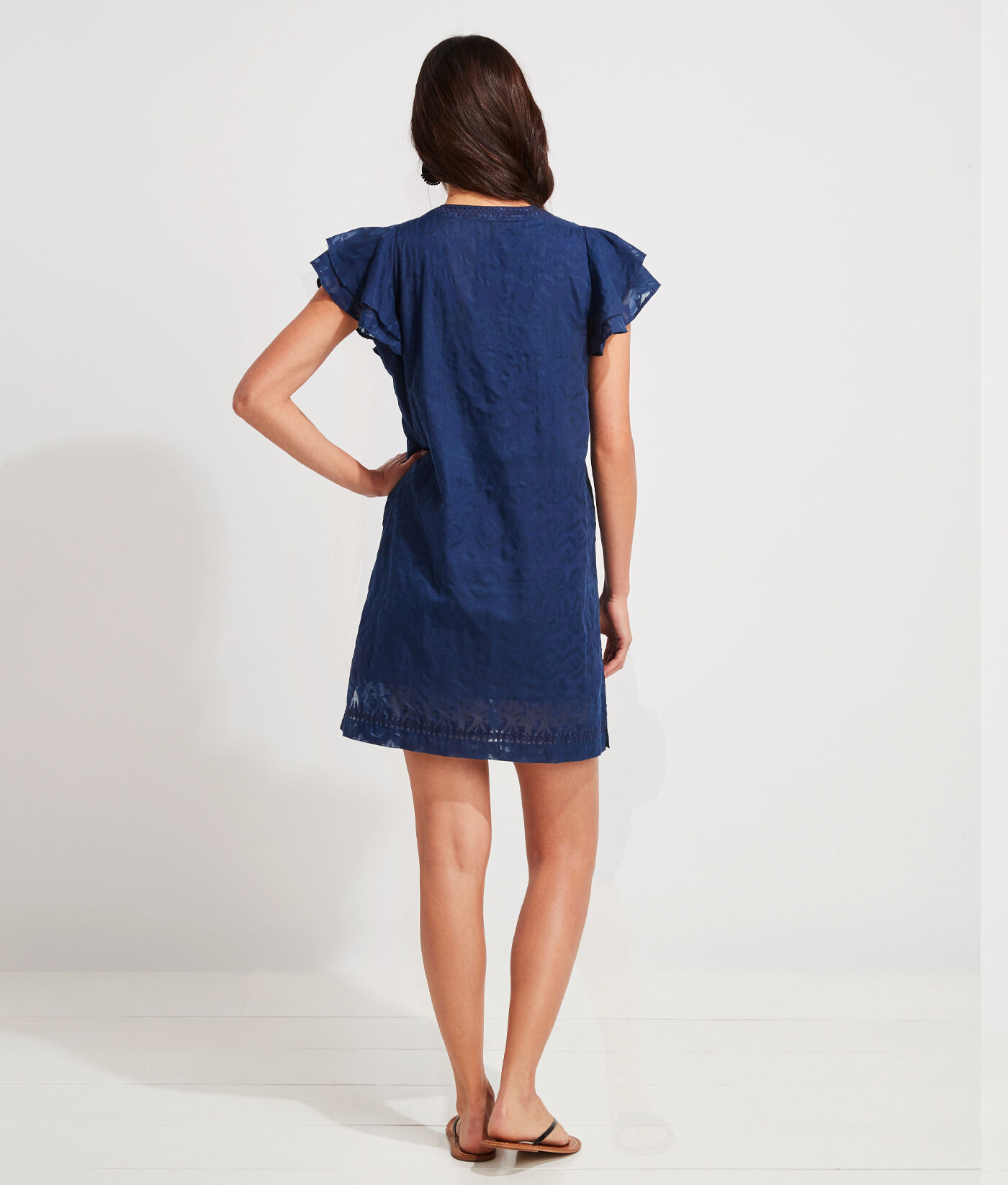 Shop Burnout Vineyard Tunic Dress at vineyard vines