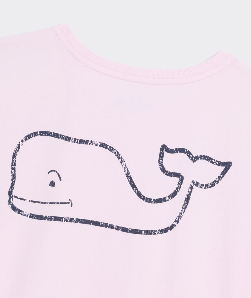 Women's Vintage Whale Short-Sleeve Pocket Tee