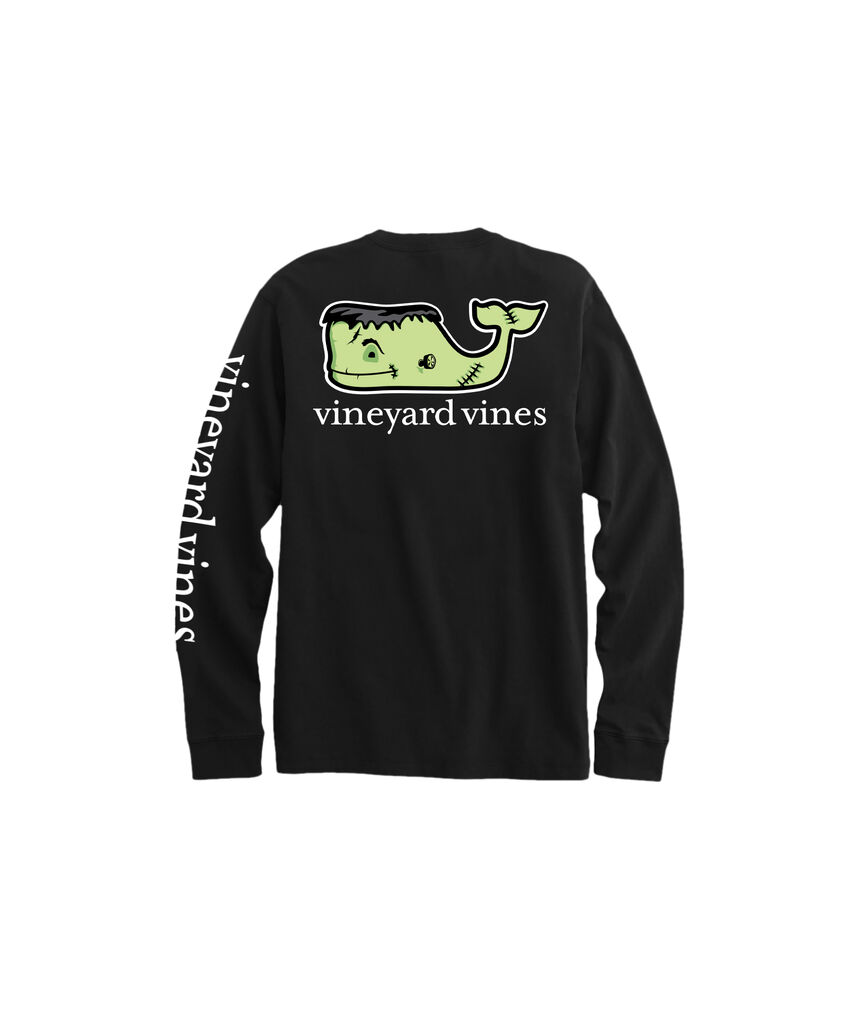 OUTLET Franken-Whale Long-Sleeve Pocket Tee