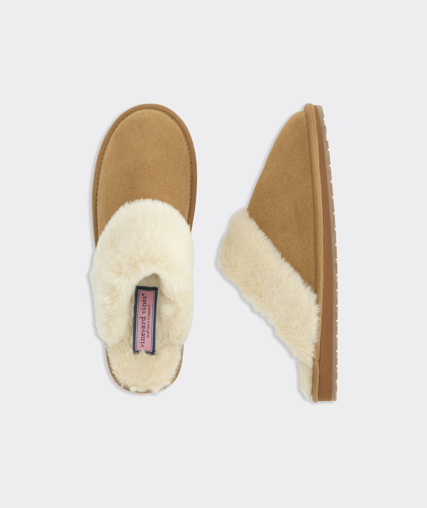 Suede Scuff Slippers