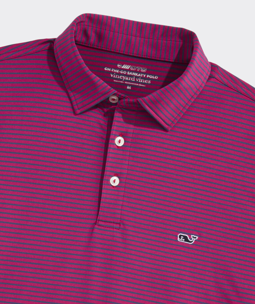 Performance Bradley Stripe Sankaty Polo
