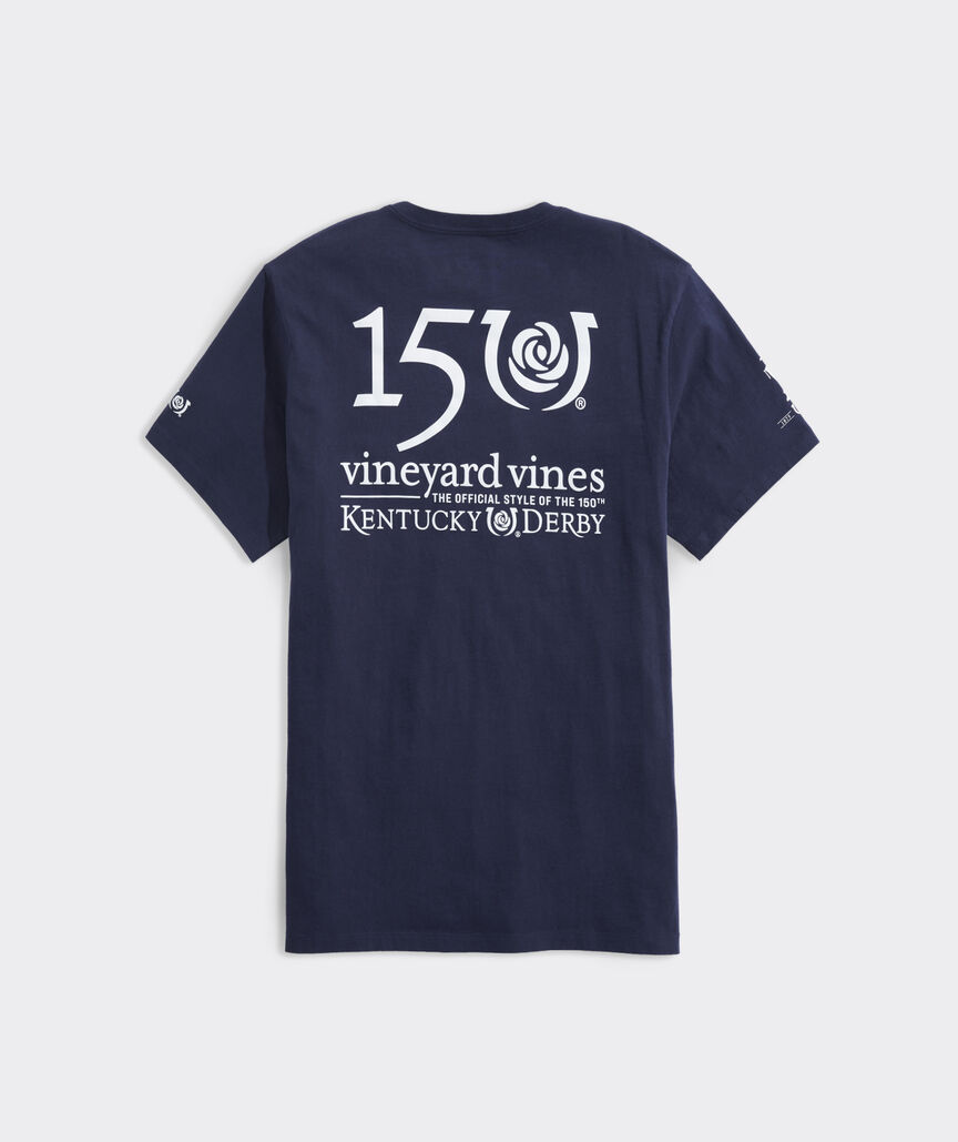 Kentucky Derby 150th Logo Short-Sleeve Pocket Tee