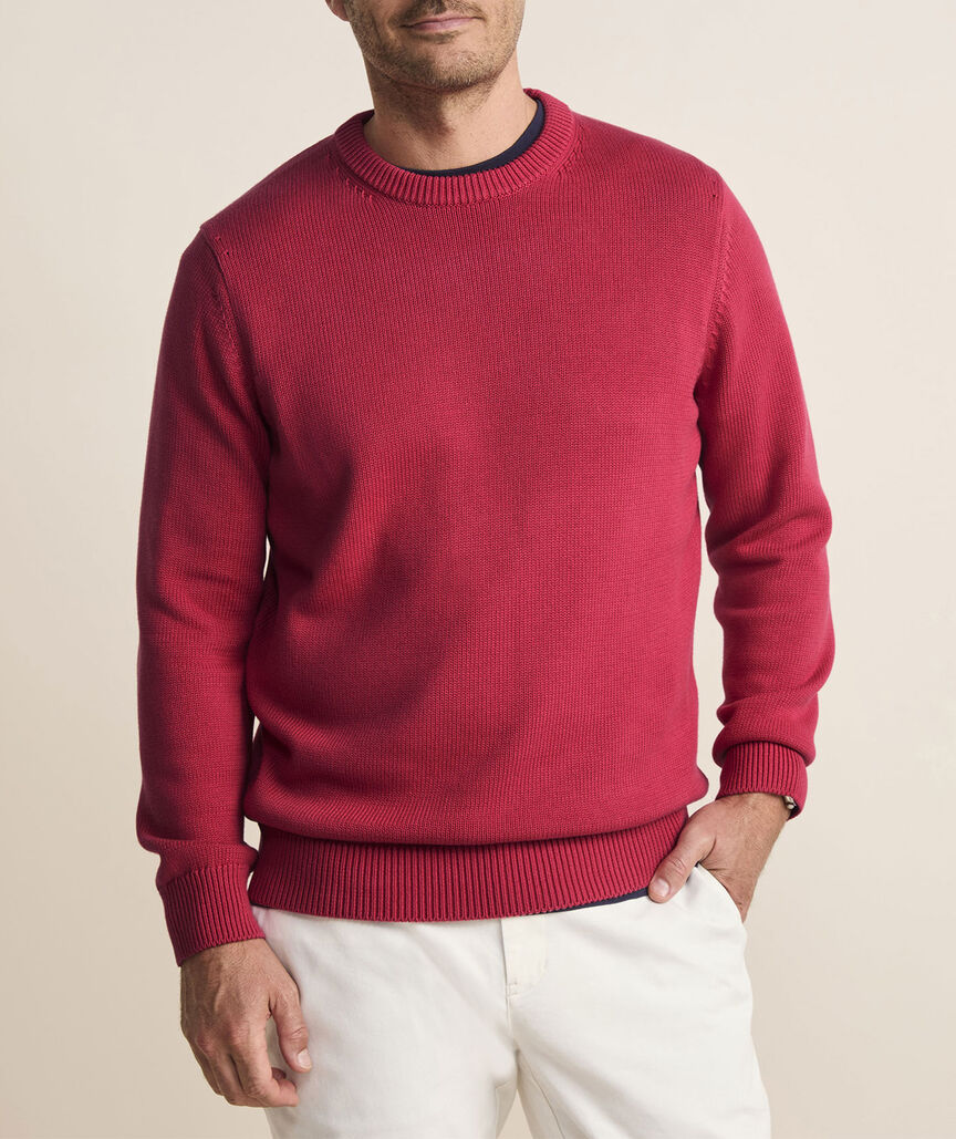 Cotton Crewneck Sweater