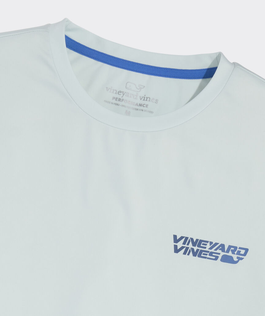 Performance Mahi Short-Sleeve Harbor Tee