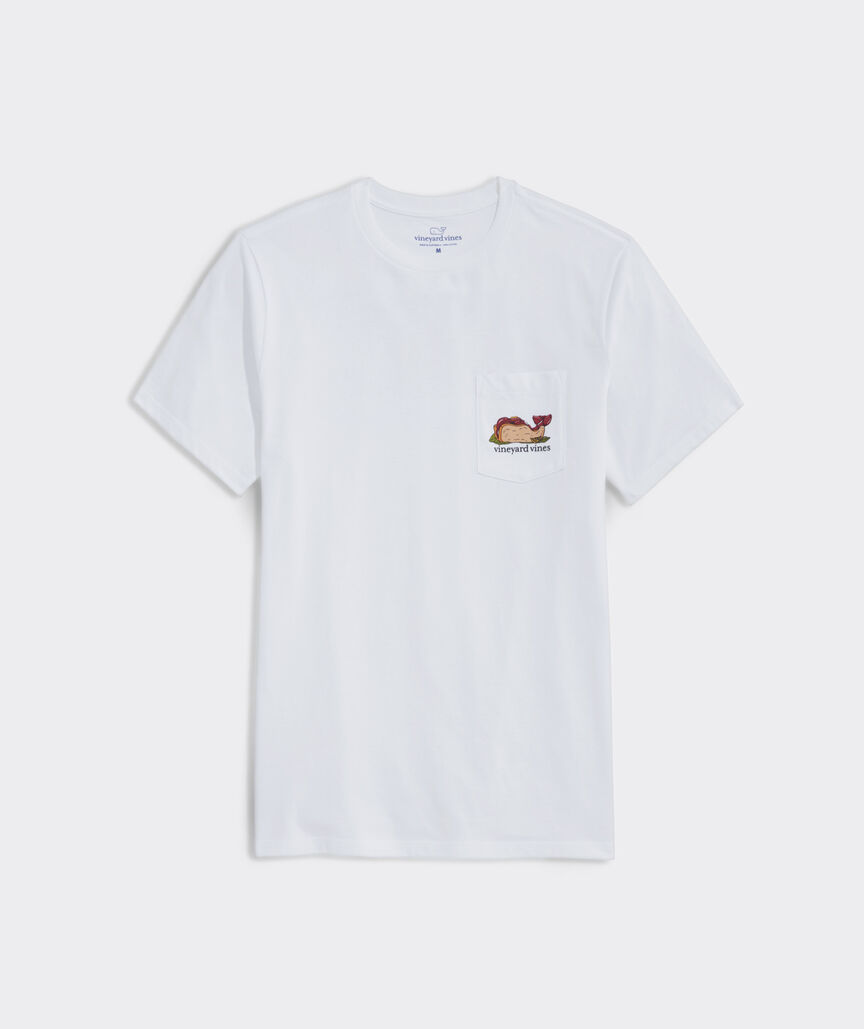 OUTLET Lobster Roll Whale Short-Sleeve Pocket Tee