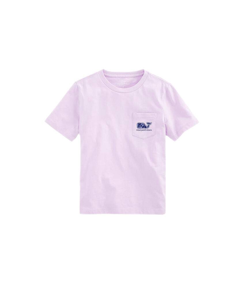 OUTLET Girls' Camila Print Whale Short-Sleeve Pocket Tee