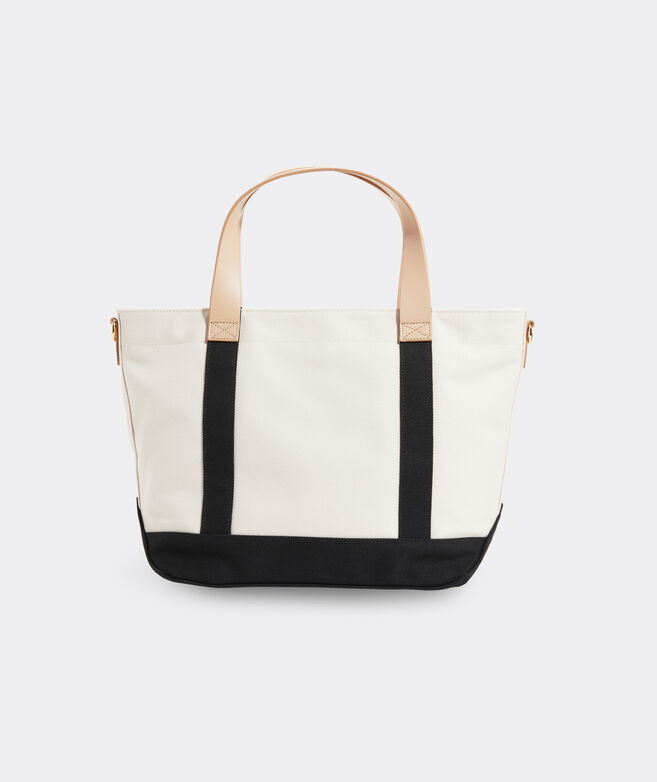 Leather Handle Classic Tote