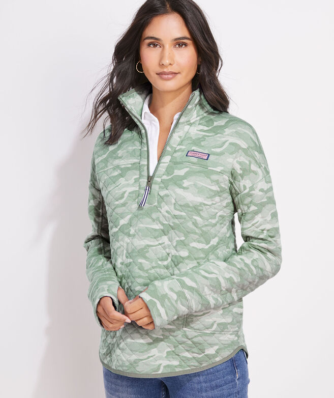 Shop Camo Quilted Shep Shirt at vineyard vines