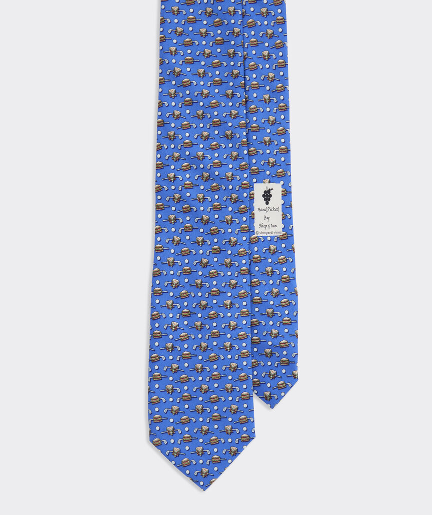 Club Sandwich Silk Tie