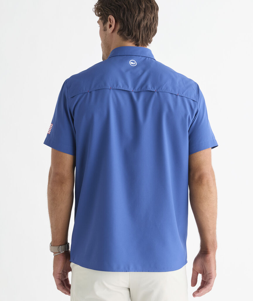 Performance Americana Short-Sleeve Harbor Shirt