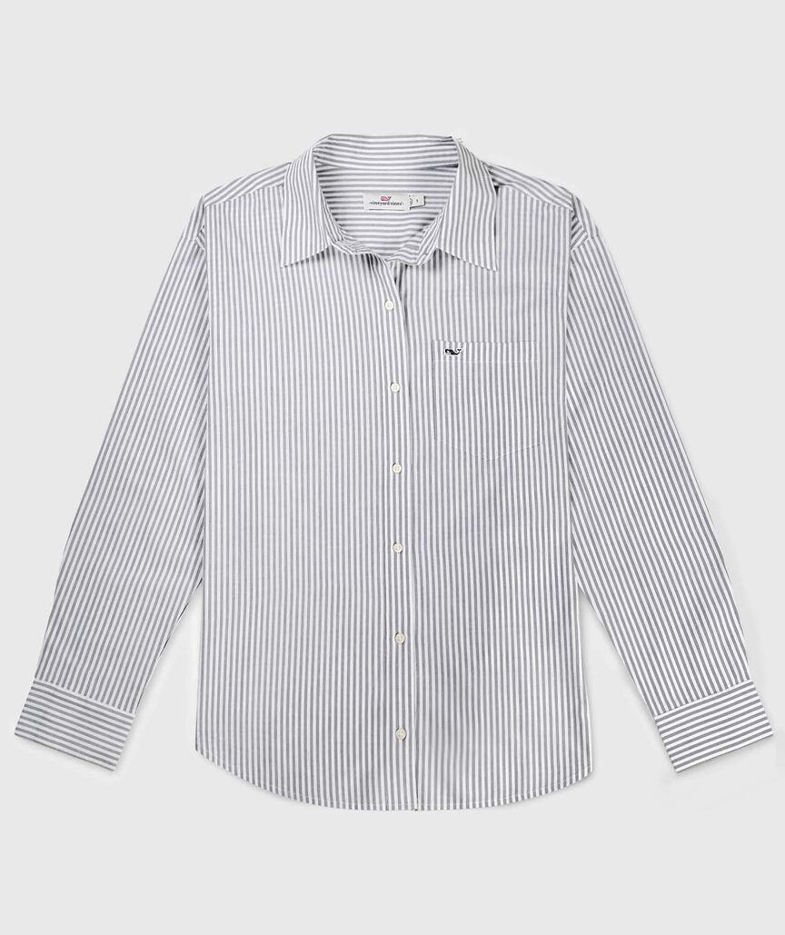OUTLET Relaxed Poplin Button-Down