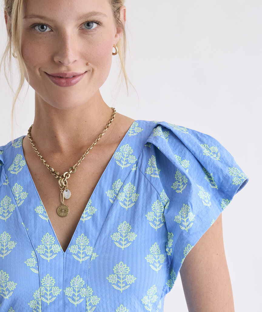 Printed Sophie Harbor Dress