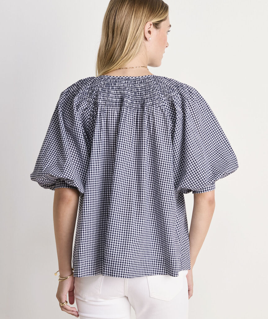 Devin Smocked Top