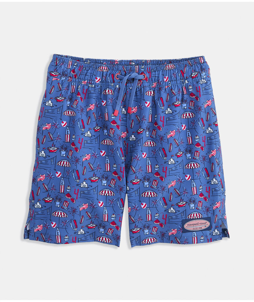 Boys' Short Liner Chappy Swim Trunks