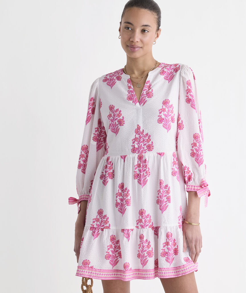 Tessa Tie-Sleeve Dress