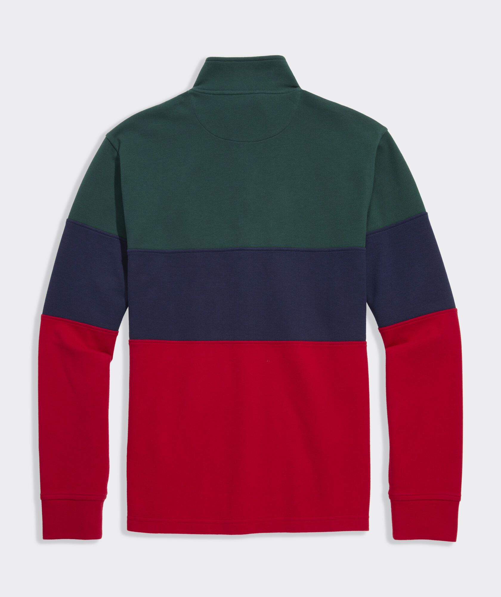 Tri-Color Blocked Saltwater Quarter-Zip