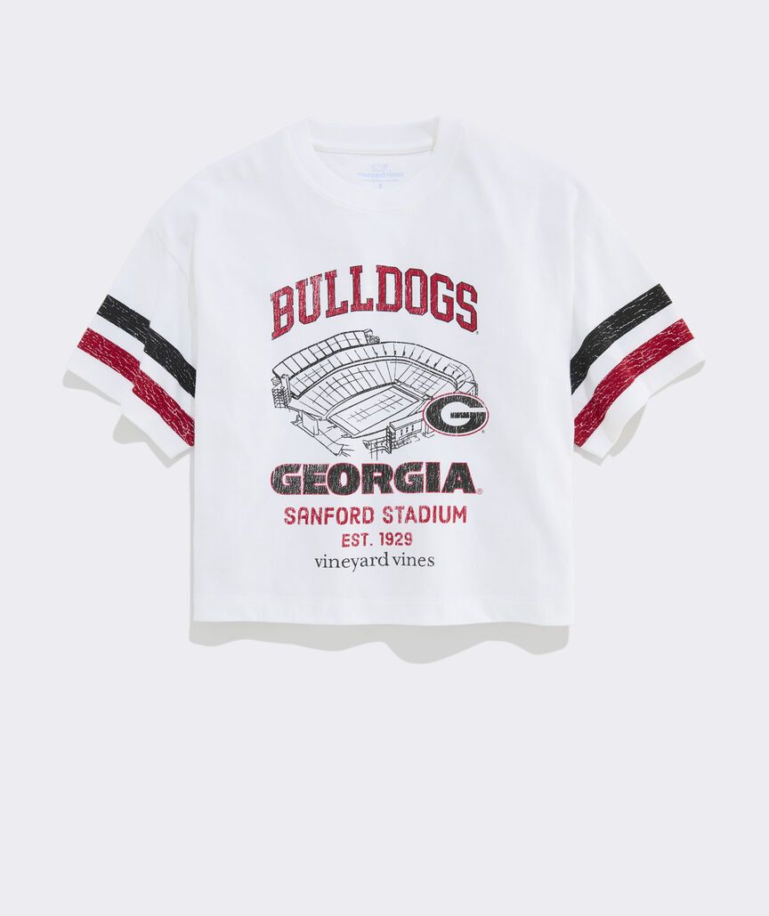 University of Georgia Women's Sanford Stadium Short-Sleeve Boxy Tee