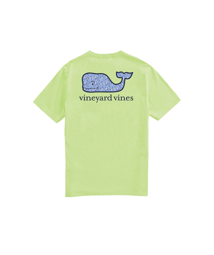 OUTLET Scallop Shells Whale Short-Sleeve Pocket Tee