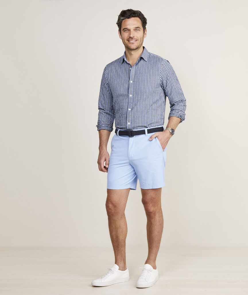 On-The-Go Seersucker Shirt