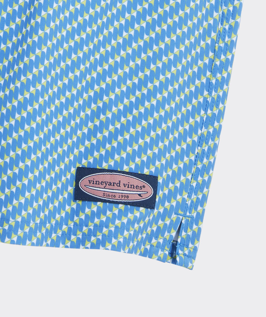 7 Inch Printed Chappy Swim Trunks