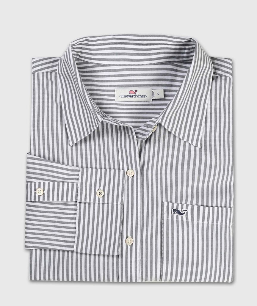 OUTLET Relaxed Poplin Button-Down