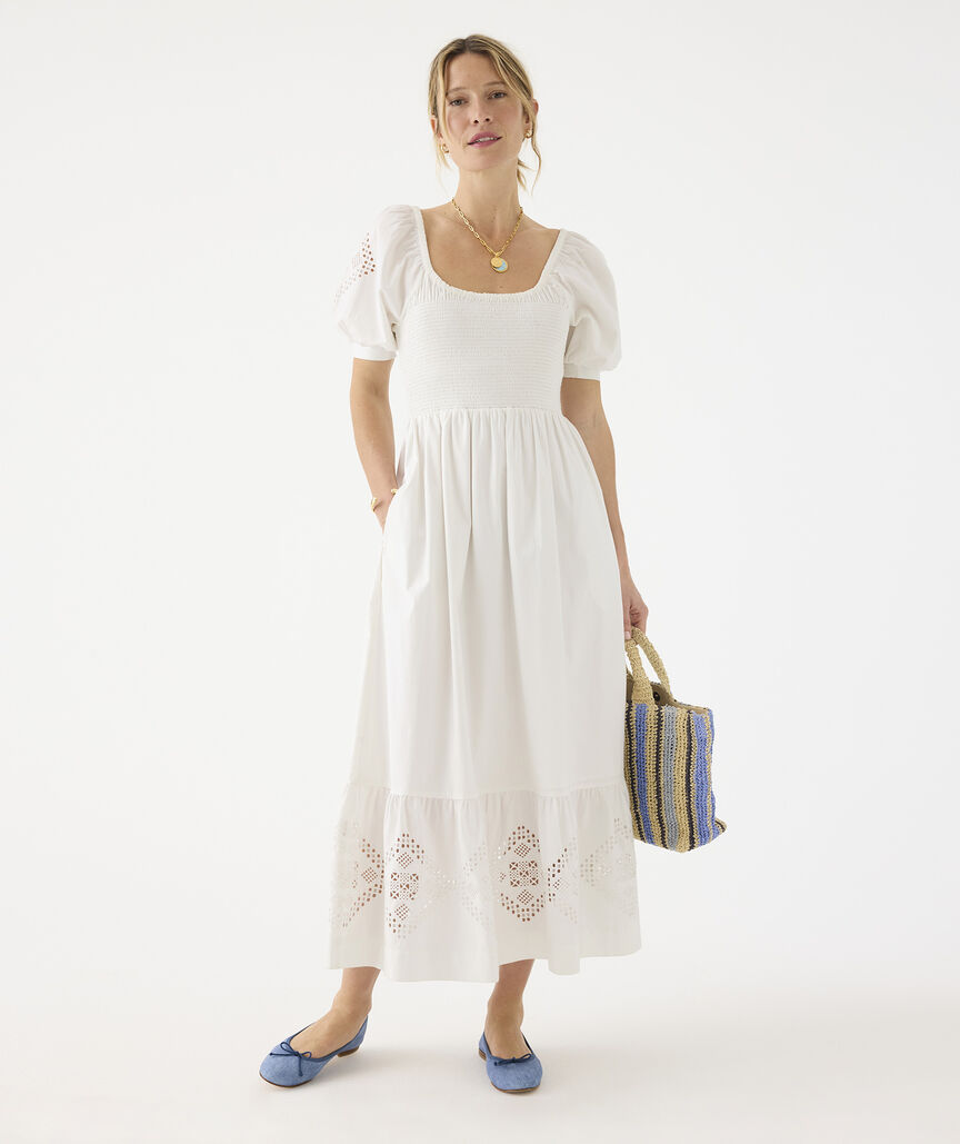 Ellen Eyelet Lace Dress