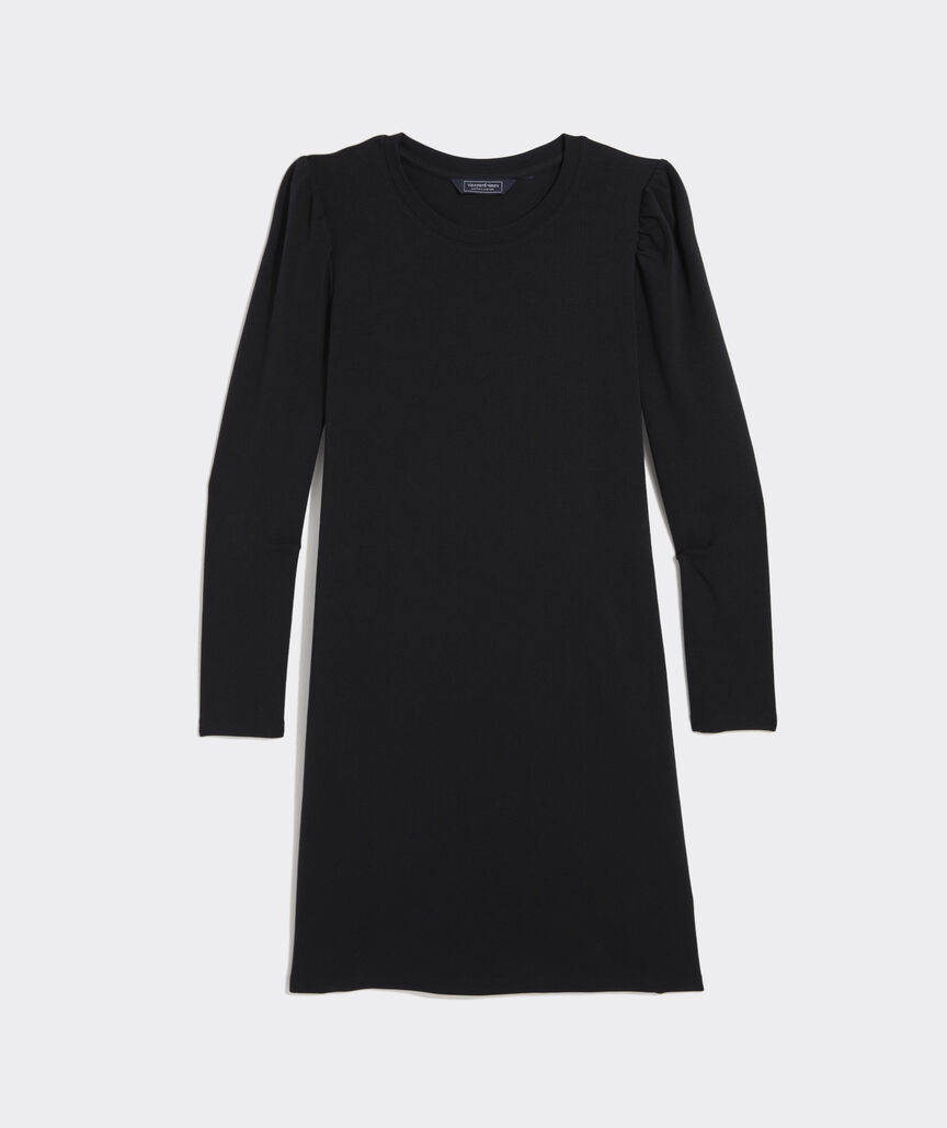 Deluxe Puff-Sleeve Mini Dress