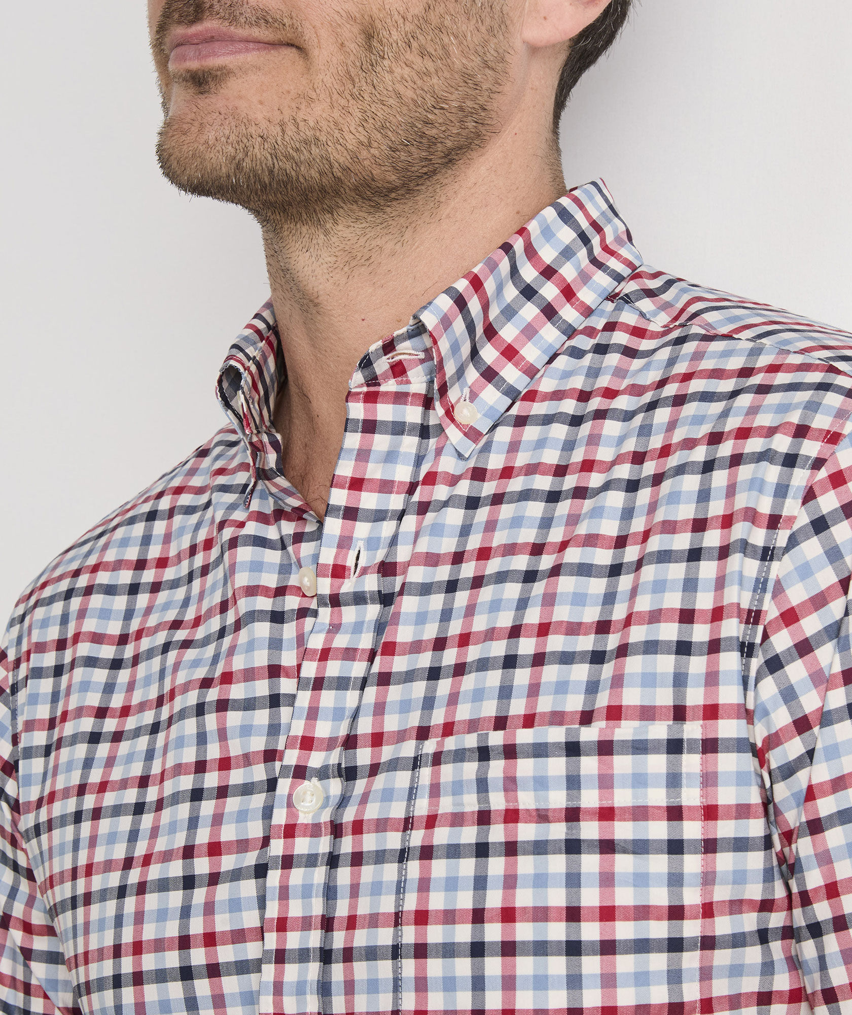 Tattersall Performance Cotton Shirt