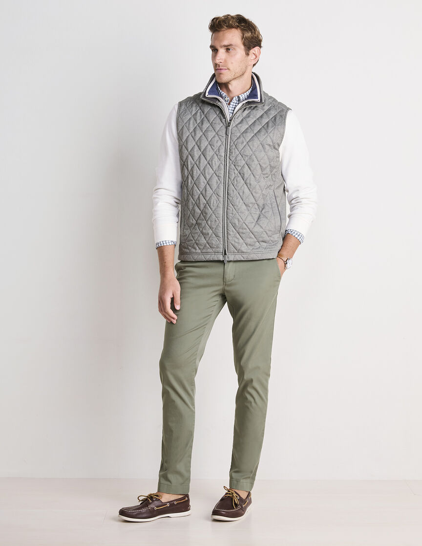 Herringbone Dorset Quilted Vest