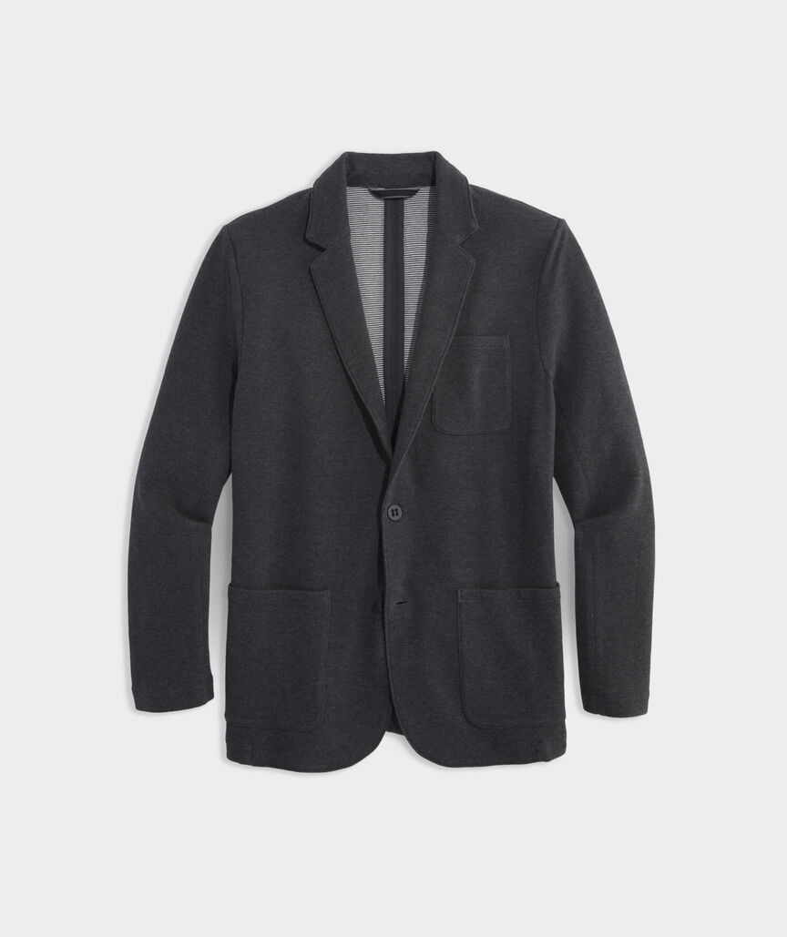 Pique Knit Blazer