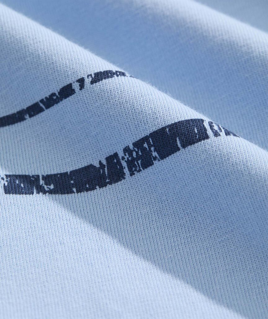 Vintage Whale Long-Sleeve Hoodie Tee