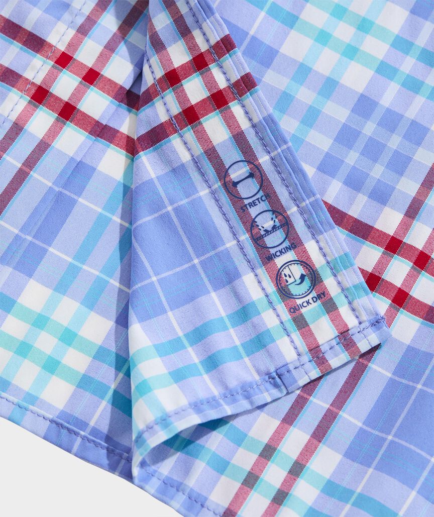 Performance Hurricane Plaid Featherweight Shirt