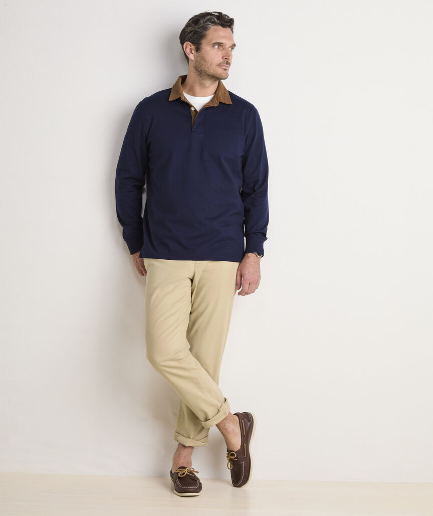 Corduroy Collar Rugby Shirt