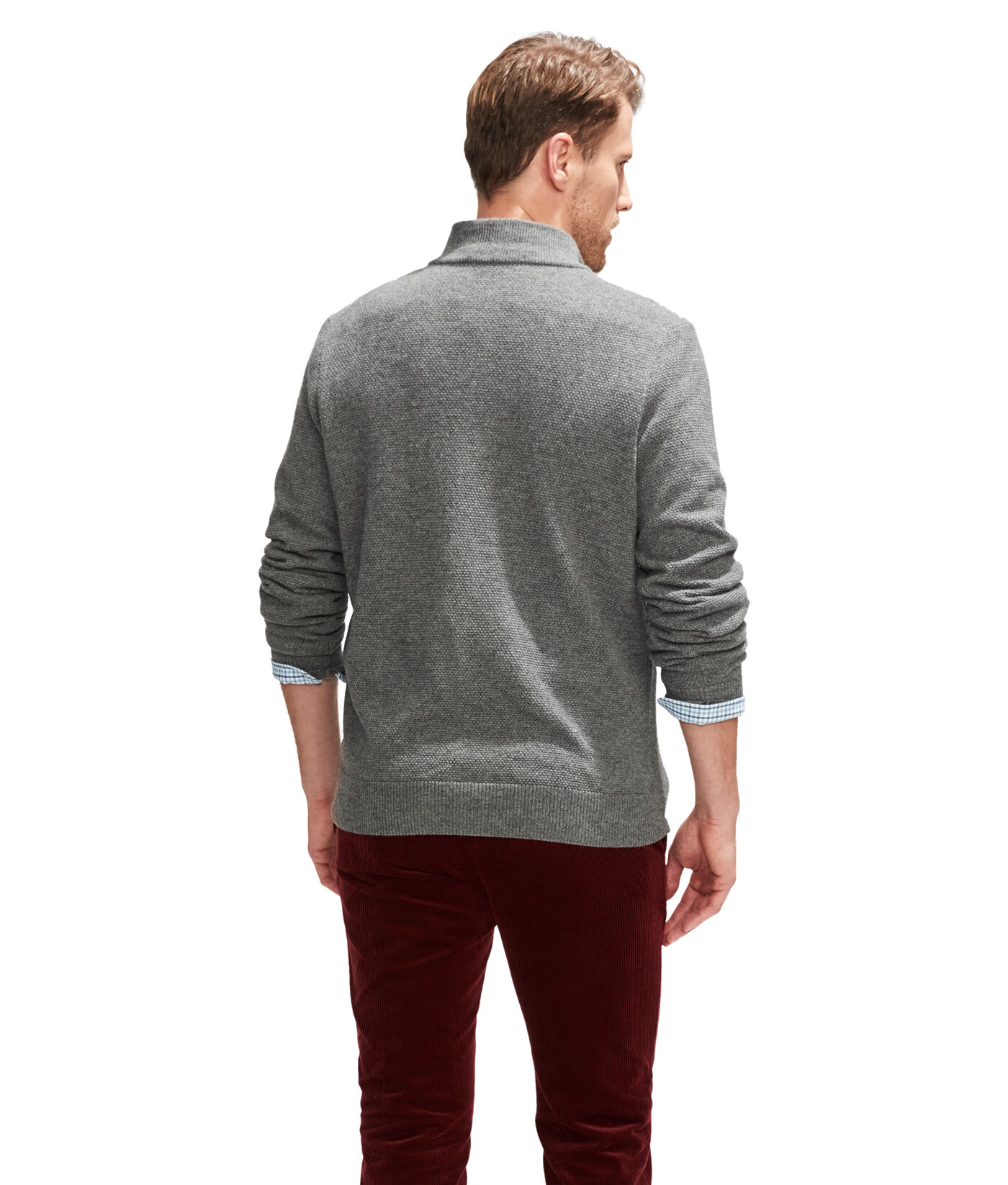 Shop Yachtsman's 1/4Zip Cashmere Sweater at vineyard vines