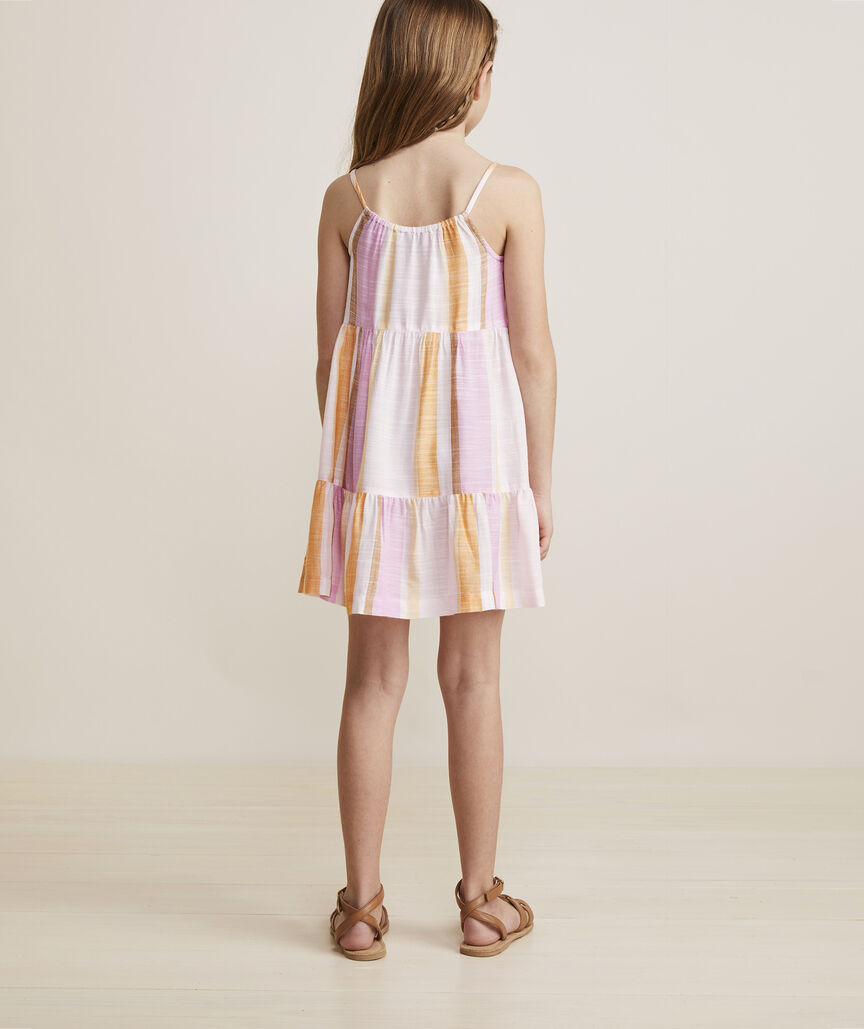 Girls' Beachy Tiered Halter Cover-Up