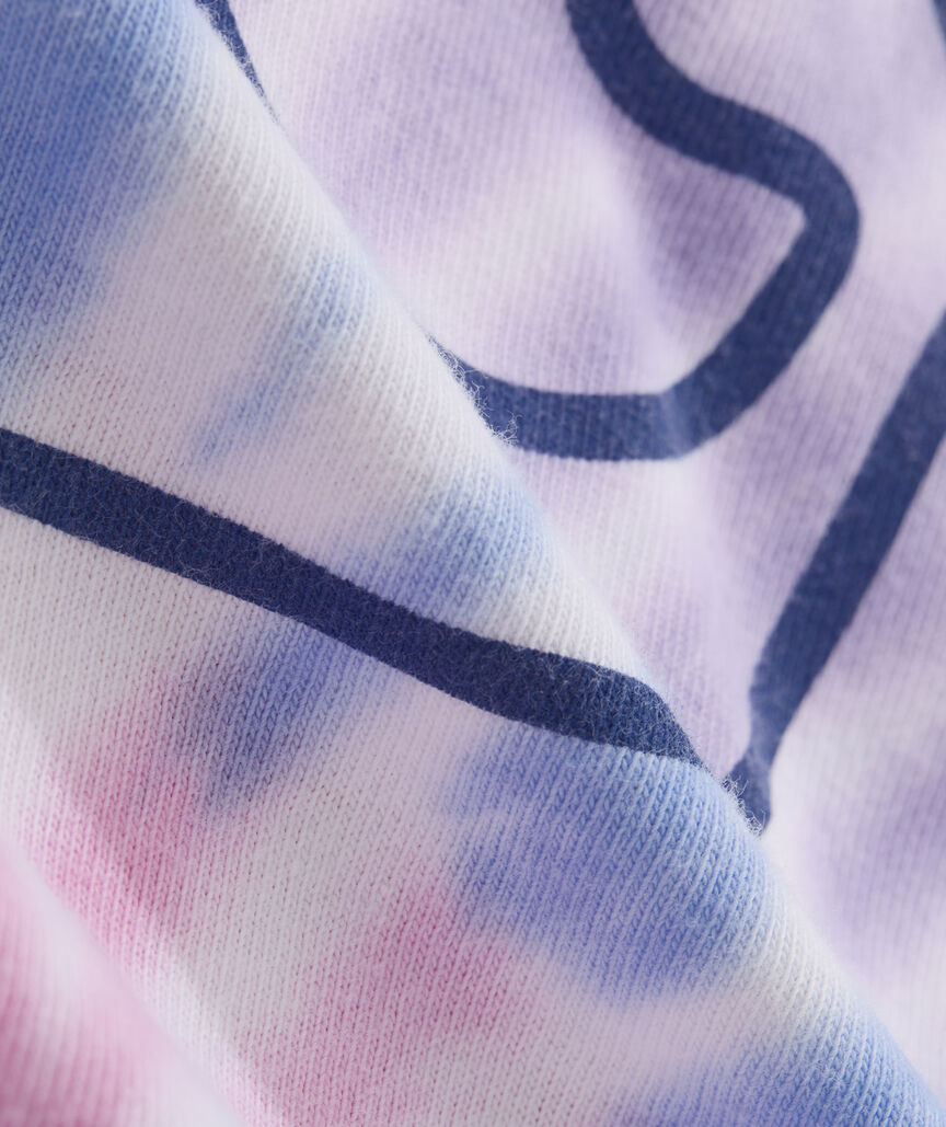 Girls' Whale Swirl Tie-Dye Short-Sleeve Tee
