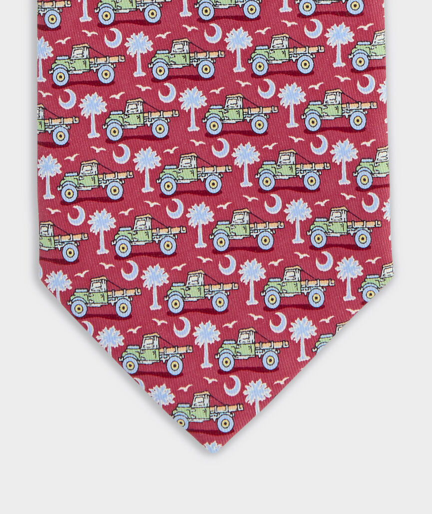 Lowcountry Truck Silk Tie