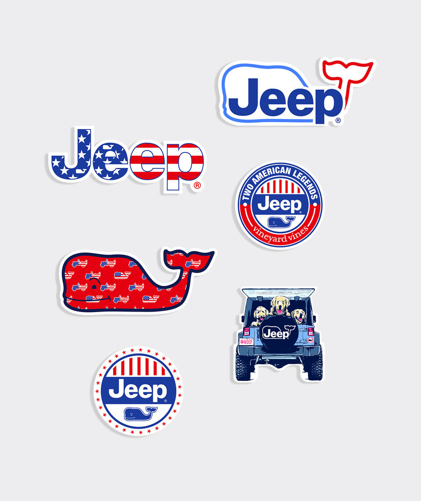 Jeep Collection Sticker Pack