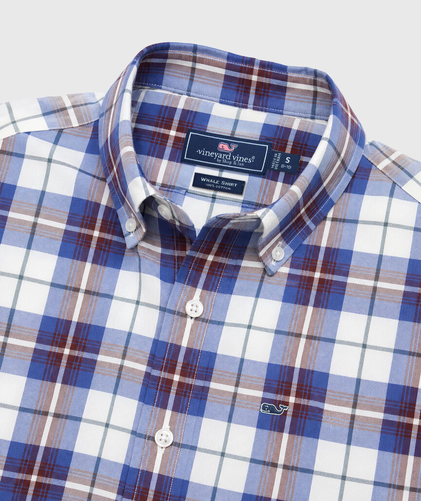 OUTLET Boys' Cotton Twill Plaid Shirt