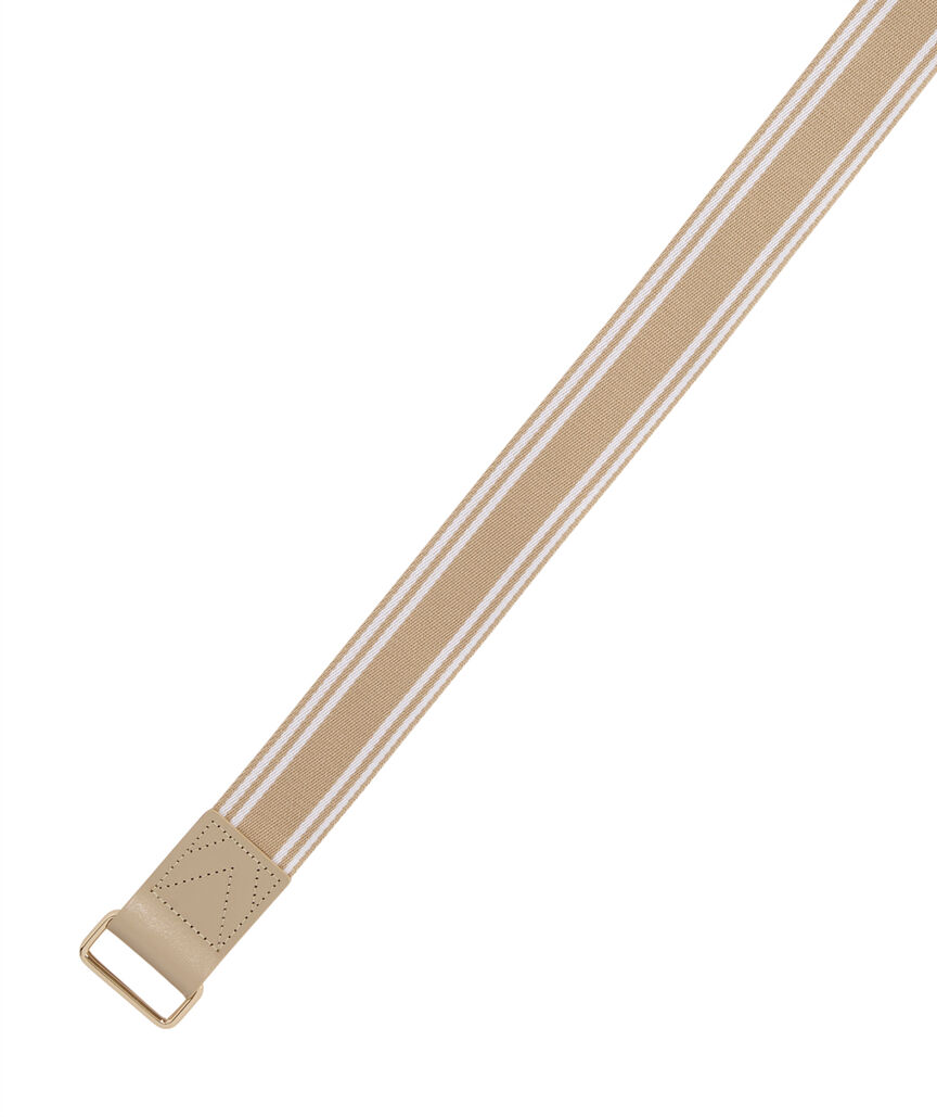 OUTLET Stripe D-Ring Belt