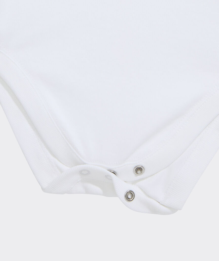 Baby Long-Sleeve Festive Pups Body Suit